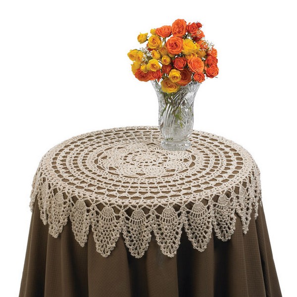 Crochet Lace Table Topper Pattern