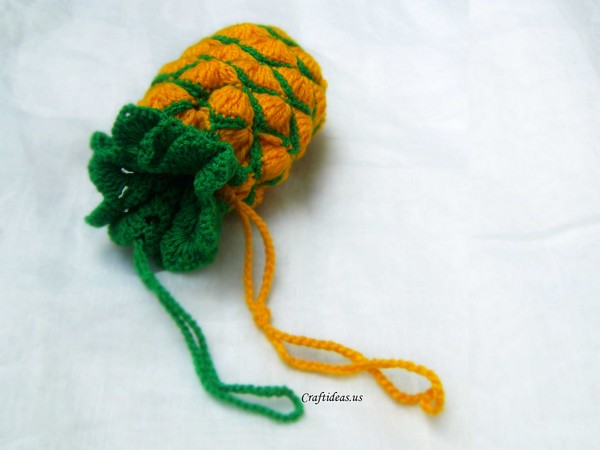 Crochet Pineapple Bag Pattern