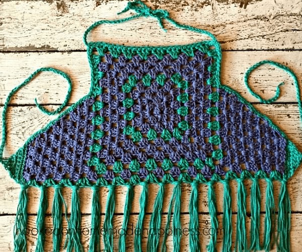  Granny Square Crochet Halter Top Pattern