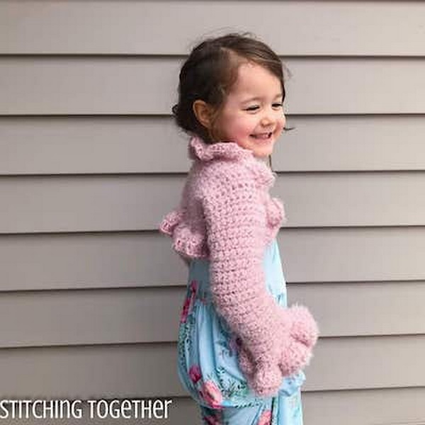 Kensington Crochet Bolero Pattern By Stitching Together