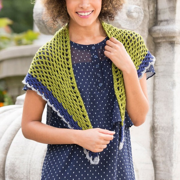 Light And Lacy Shawl Crochet Pattern