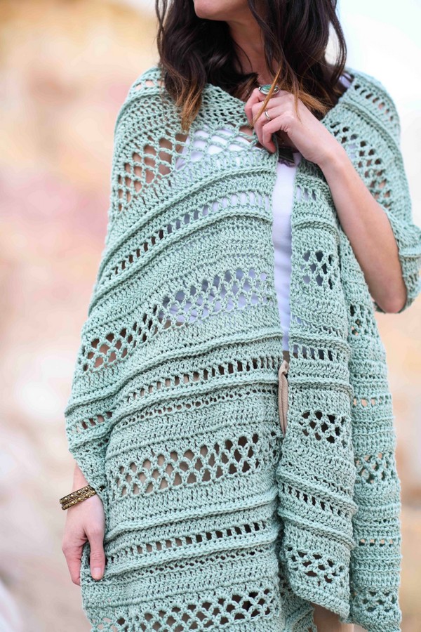 Light Shawl Crochet Pattern