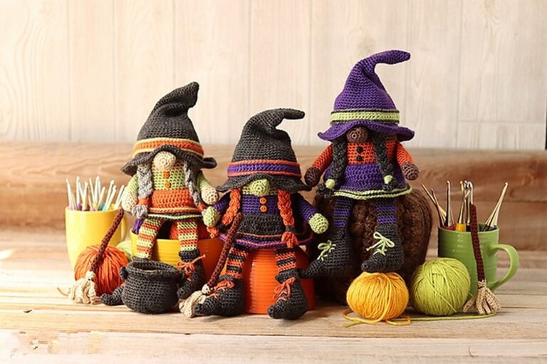 10 Free Crochet Witch Patterns