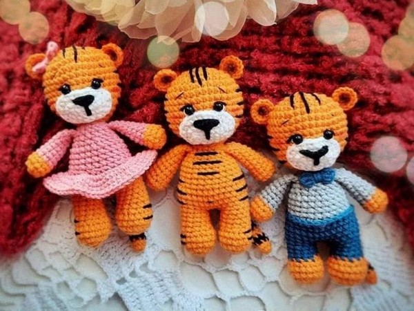 Amigurumi Little Tiger Free Pattern