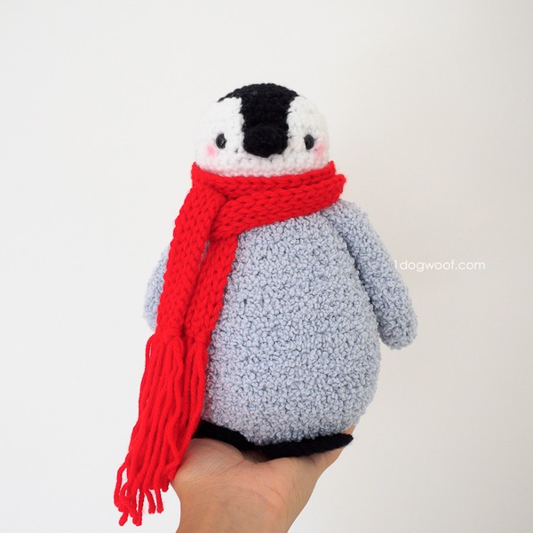 Baby Penguin Amigurumi Toy Crochet Pattern 