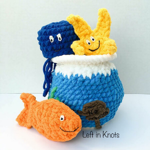 Crochet Fish Bowl A Free Toy Pattern
