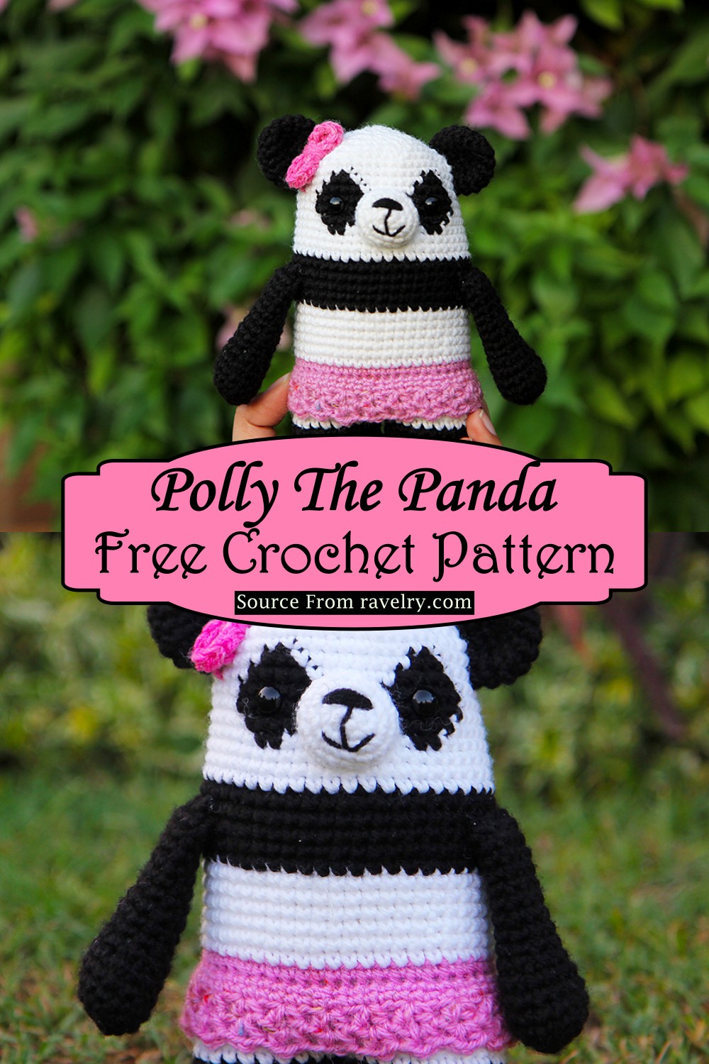 Crochet Polly The Panda Pattern
