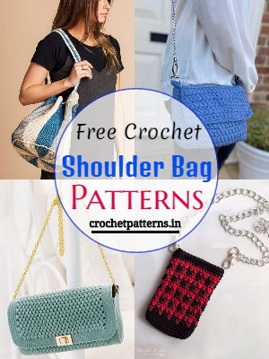 18 Free Crochet Shoulder Bag Patterns For Everyone