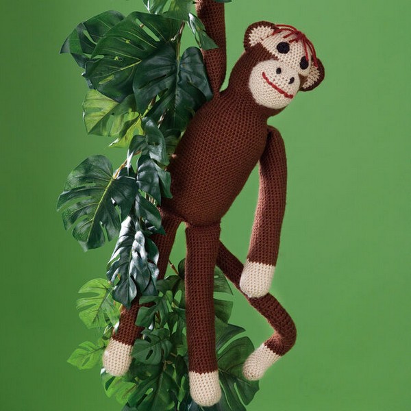 Crochet Sock Monkey Toy Pattern