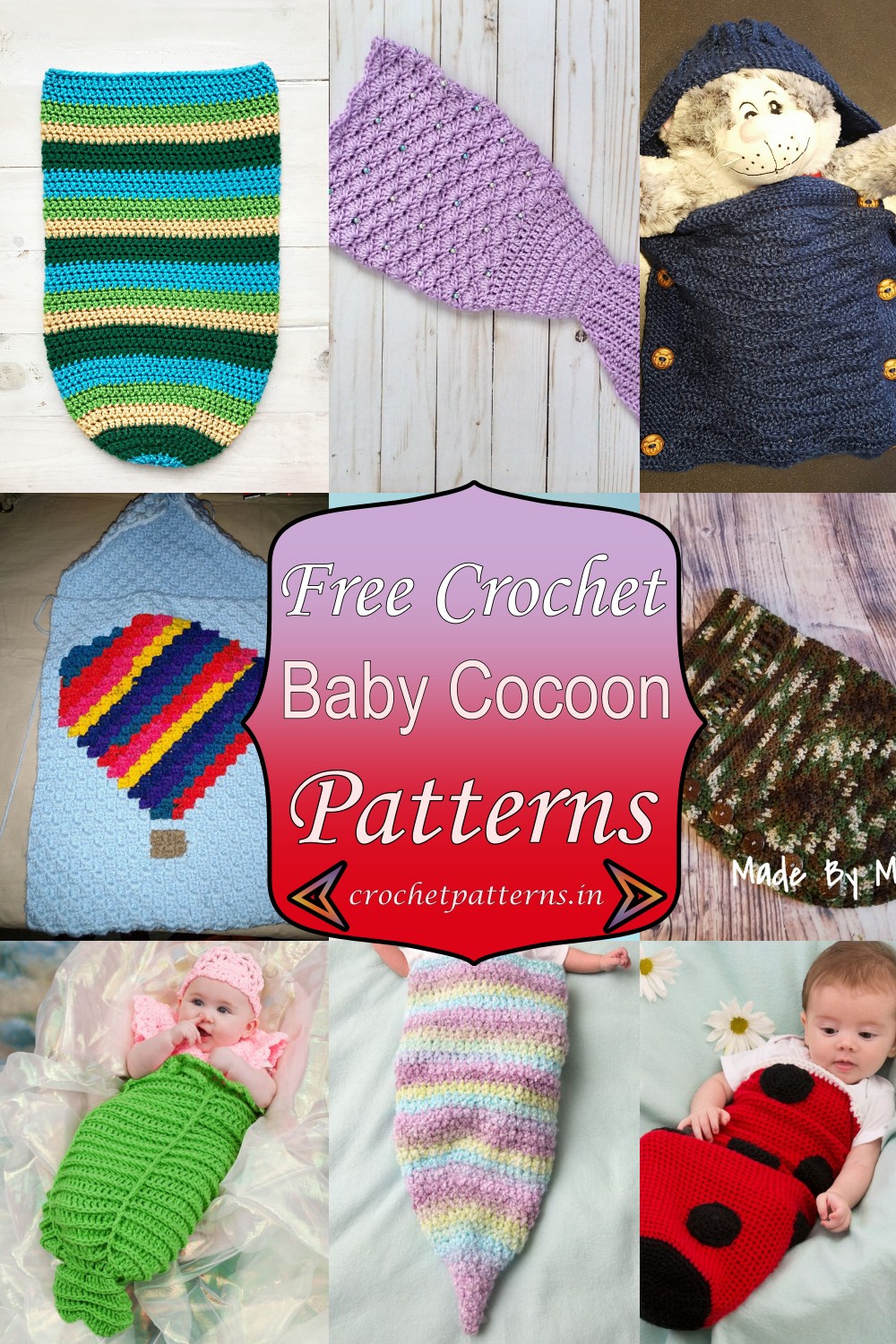 Free Crochet Baby Cocoon Patterns 1