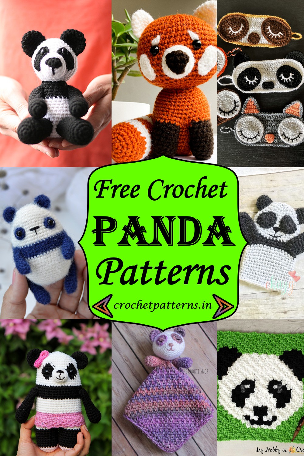 Free Crochet Panda Patterns 1