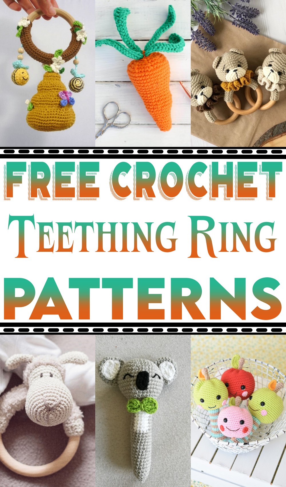 Free Crochet Teething Ring Patterns