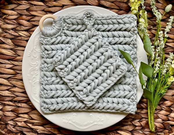 Herringbone Trivet Coaster Set