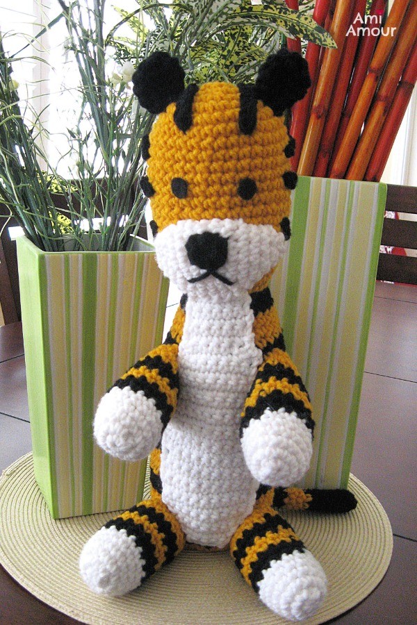 Hobbes Amigurumi Tiger Crochet Pattern