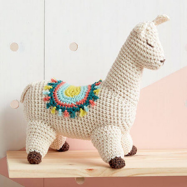 Llama Crochet Toy Pattern 