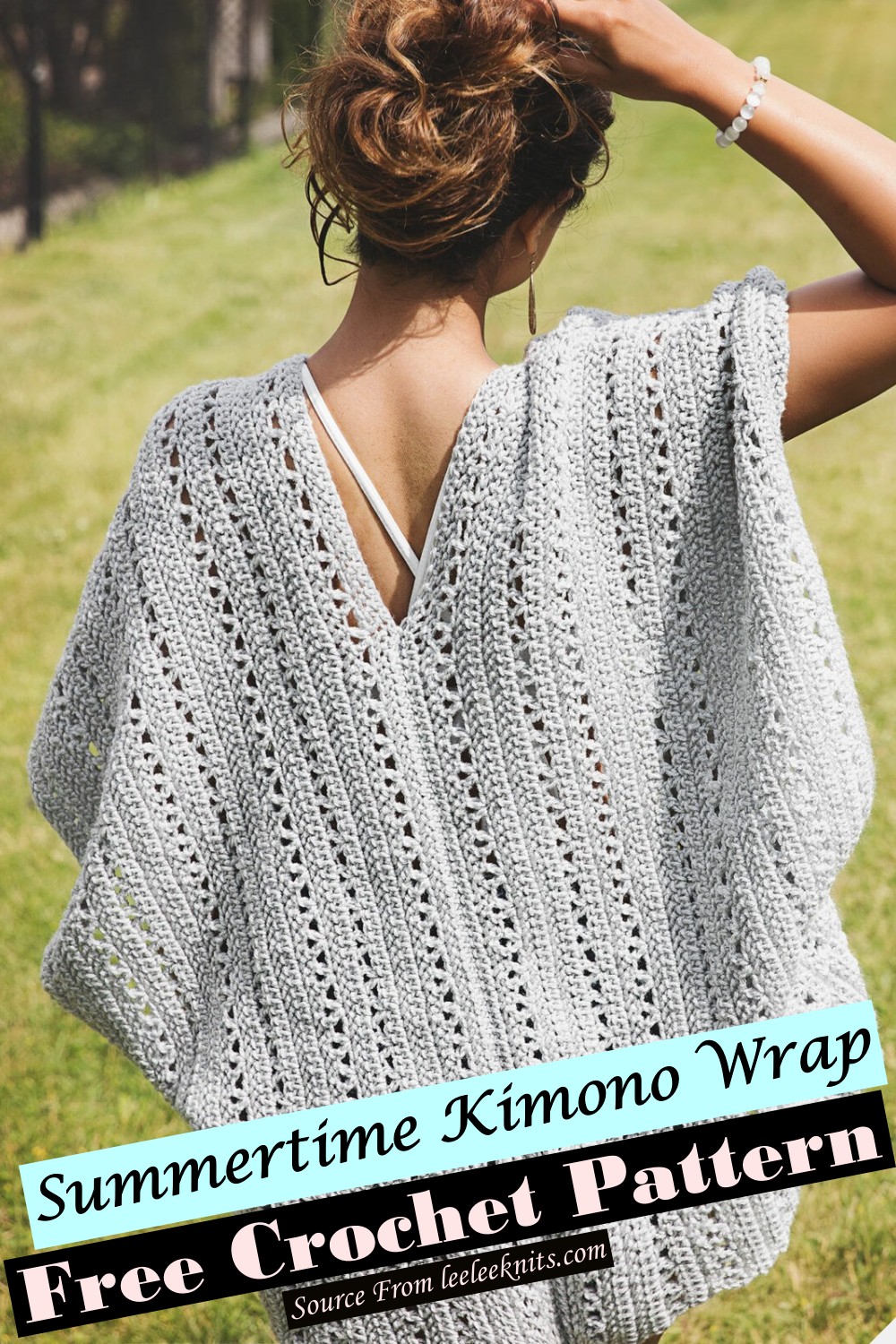 Summertime Kimono Wrap Crochet Pattern