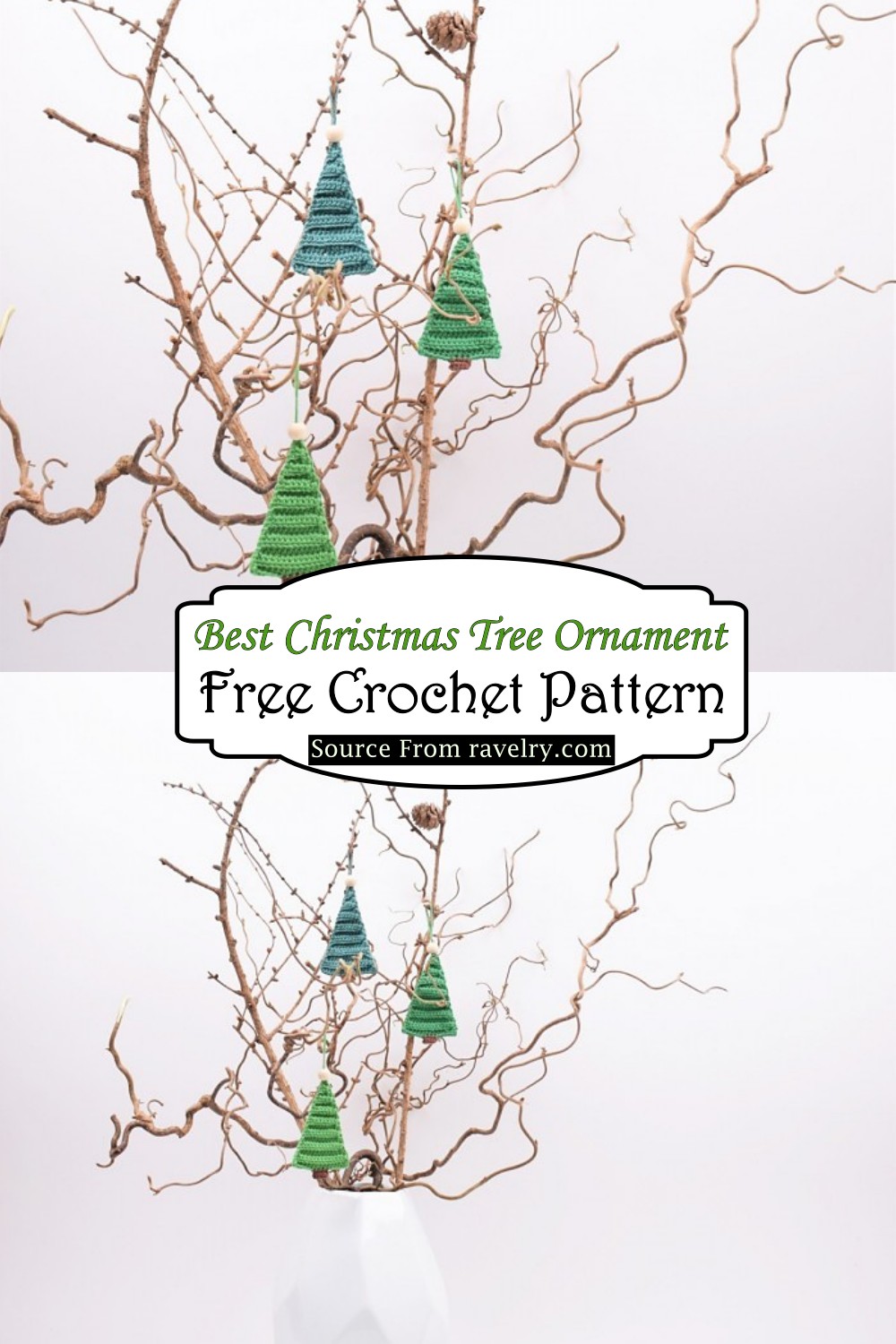 Crochet Best Christmas Tree Ornament Pattern