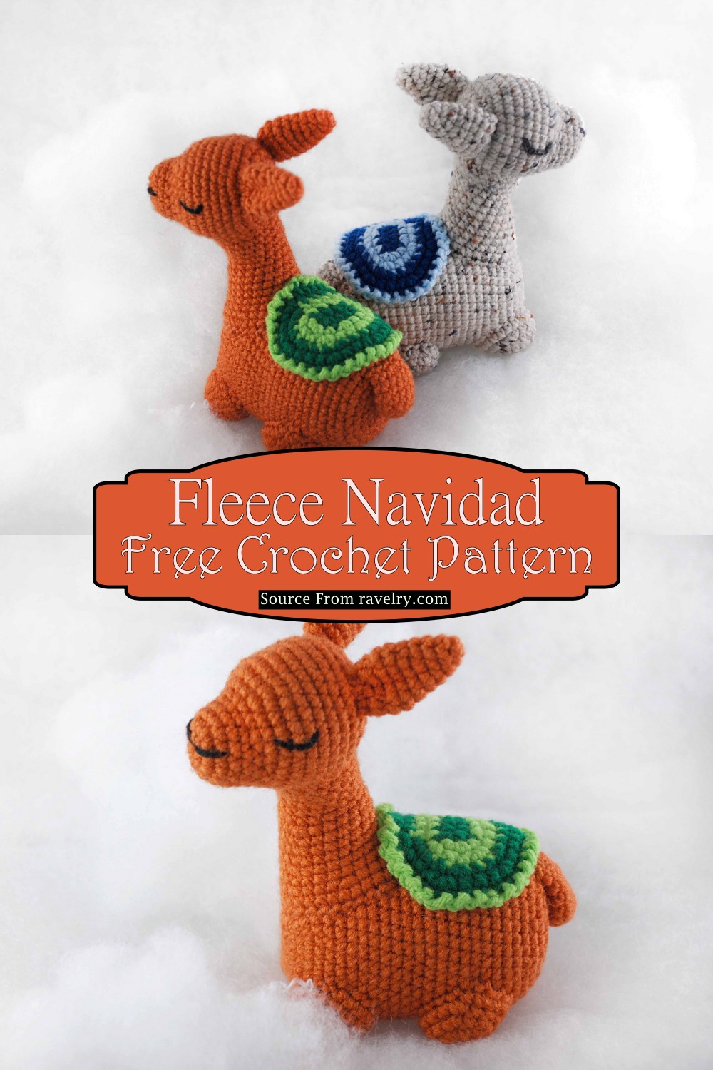 Crochet Fleece Navidad Pattern