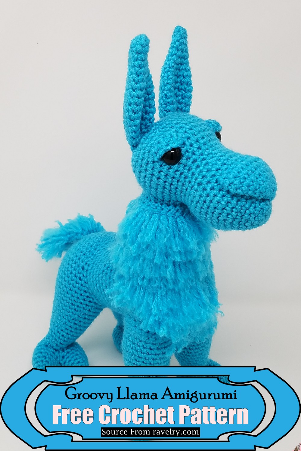 Crochet Groovy Llama Amigurumi Pattern