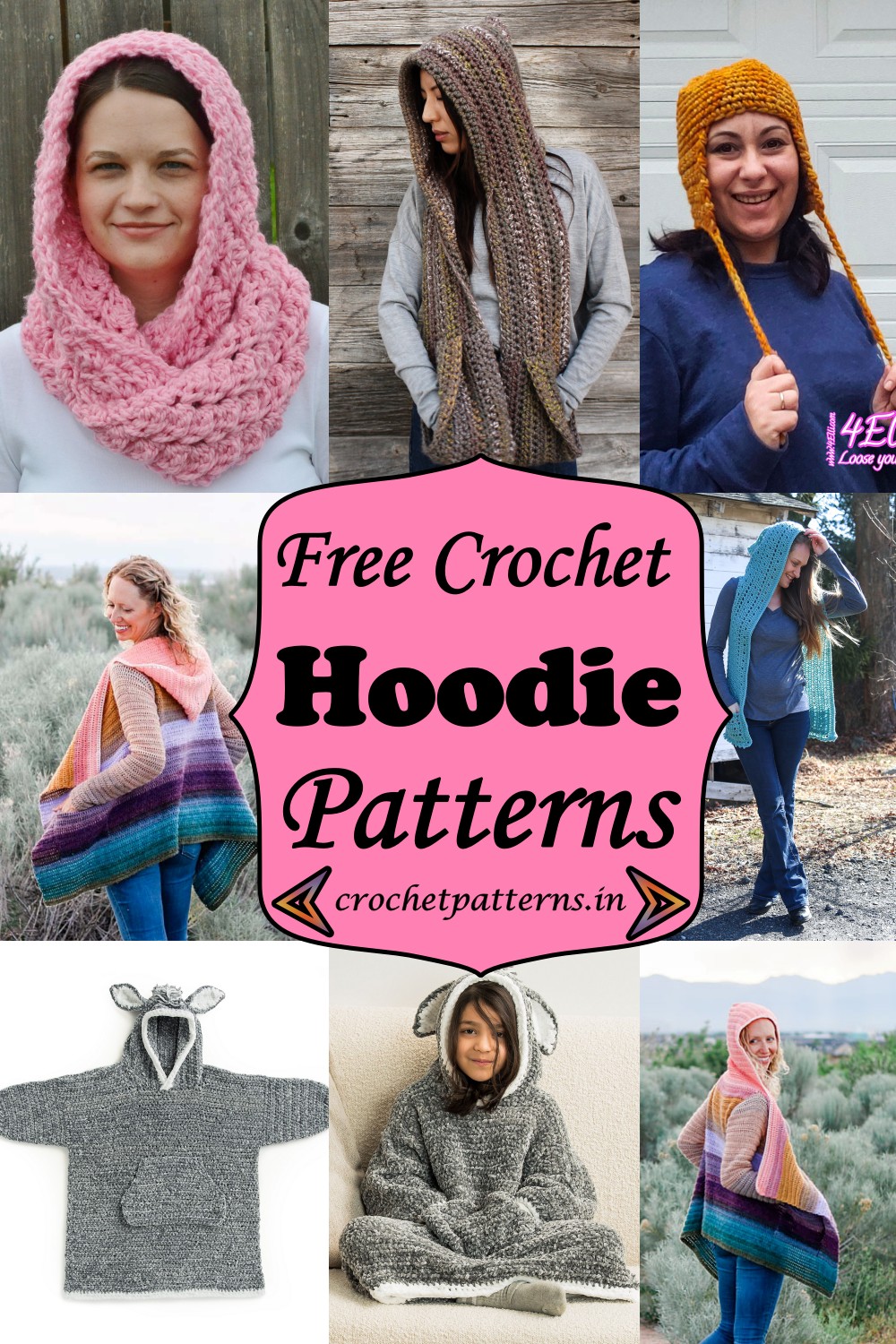 Crochet Hoodie Patterns 1