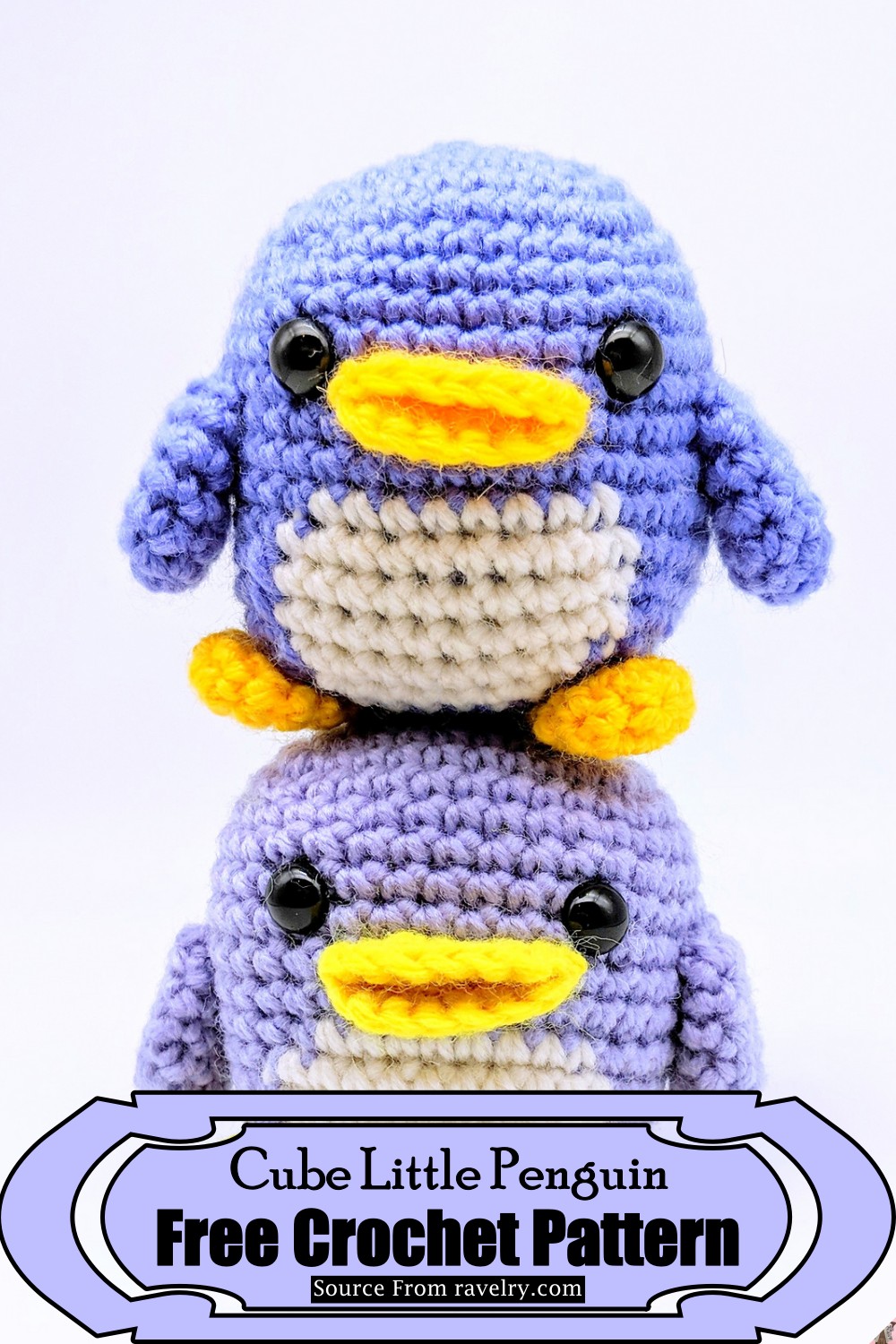 Cube Little Penguin Crochet Pattern