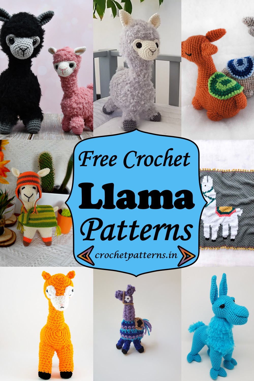 Free Llama Crochet Patterns 1