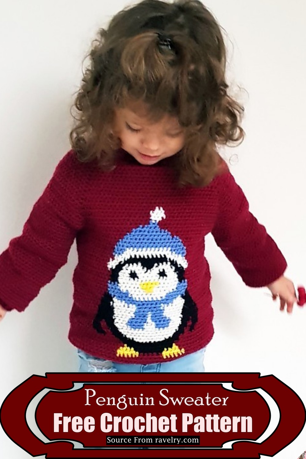 Penguin Sweater Crochet Pattern