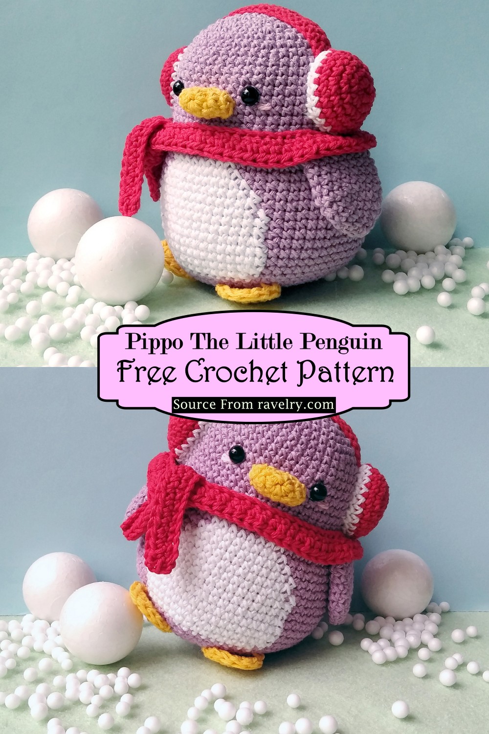 Pippo The Little Penguin Crochet Pattern
