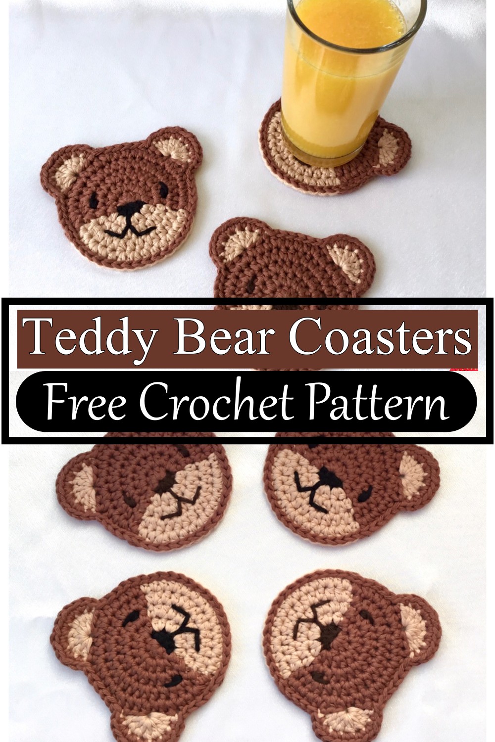 Teddy Bear Coasters