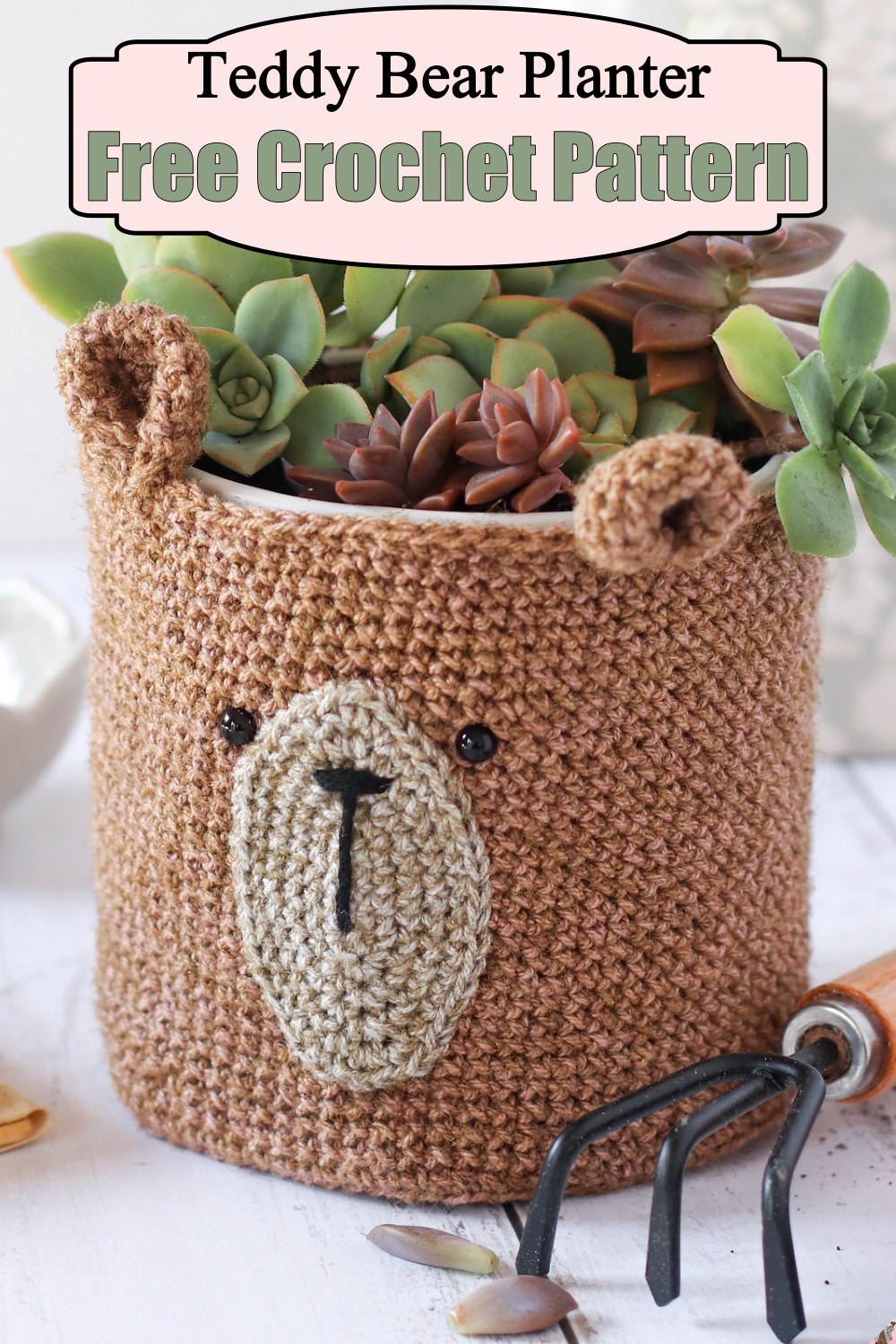 Teddy Bear Planter