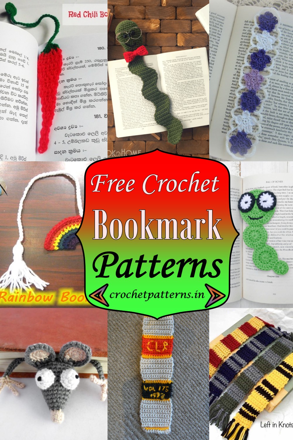 Free Crochet Bookmark Patterns