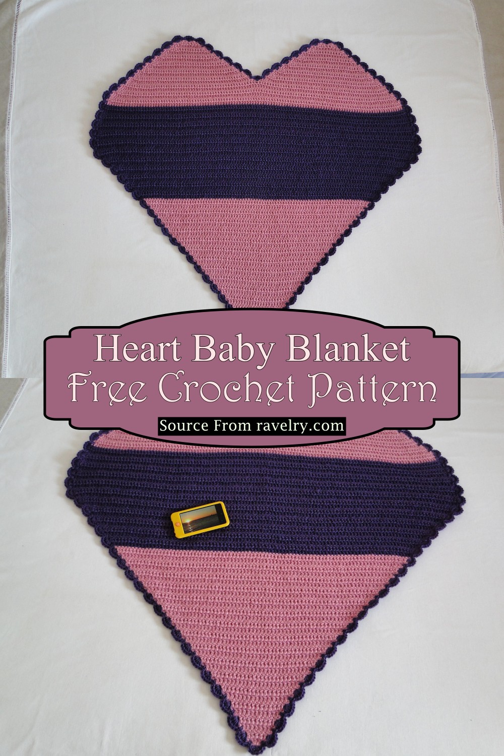 Heart Baby Blanket