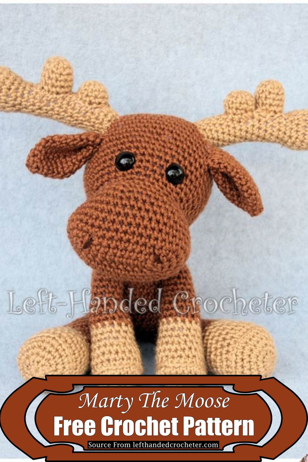 Marty The Moose Pattern