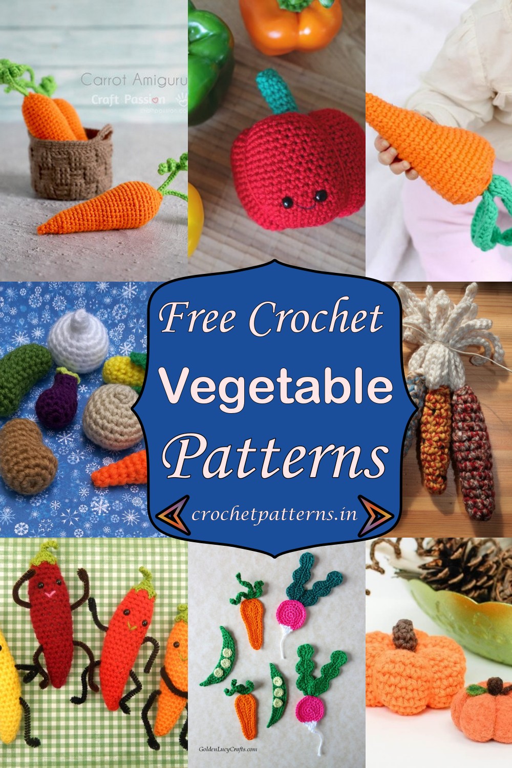 Crochet Vegetable Patterns