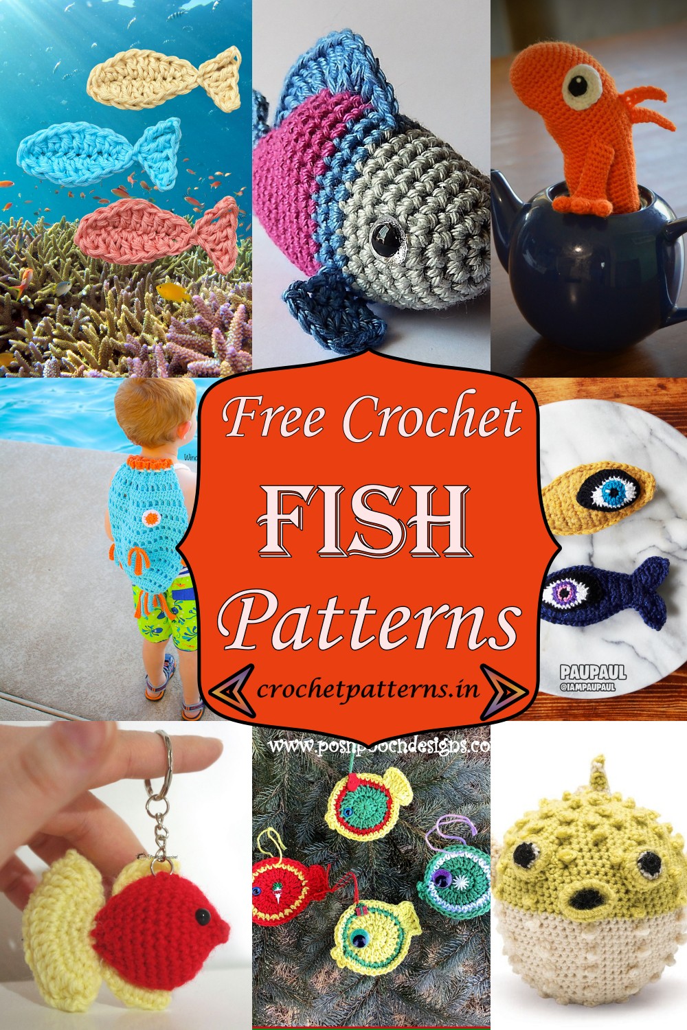 Free Crochet Fish Patterns