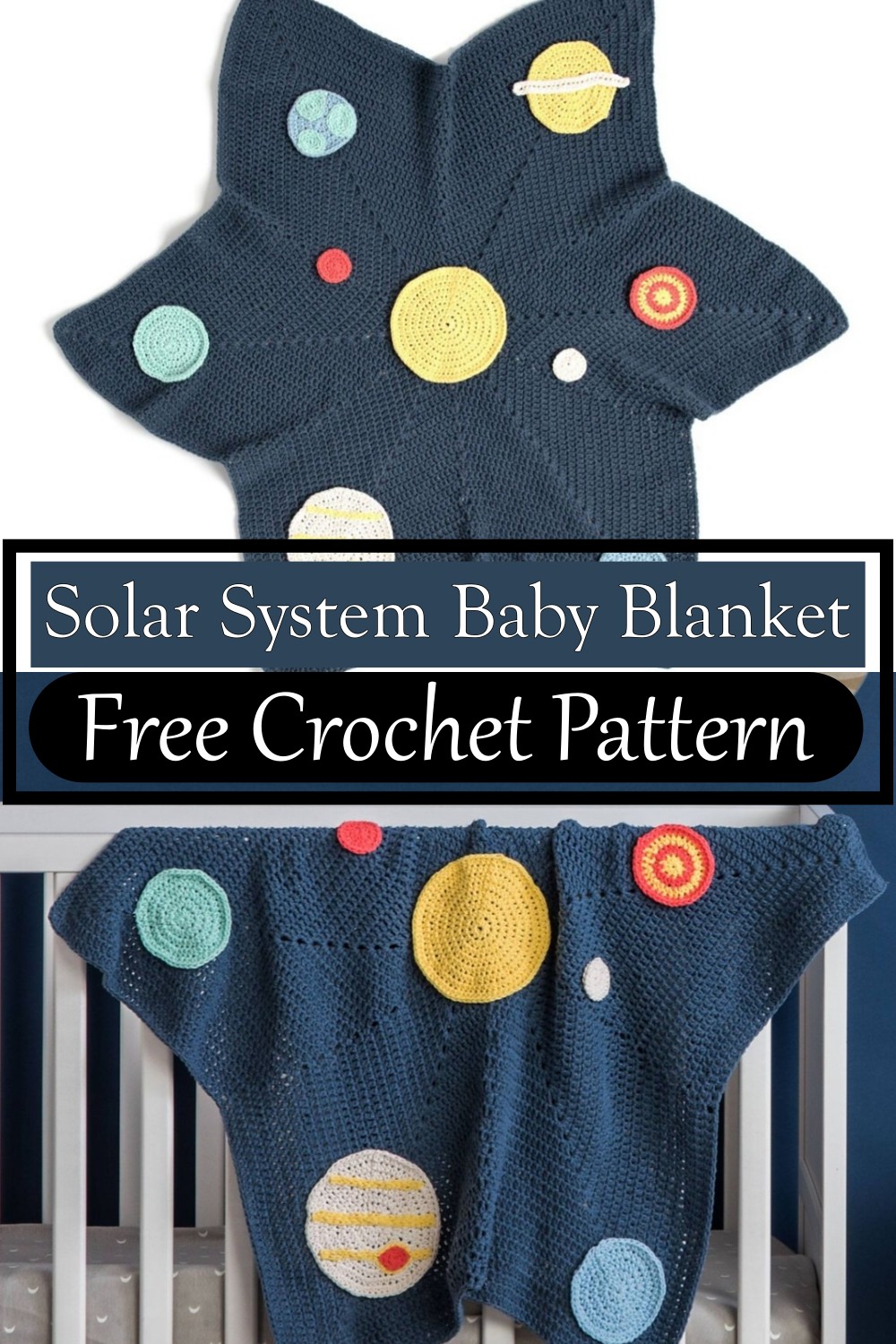 Solar System Baby Blanket