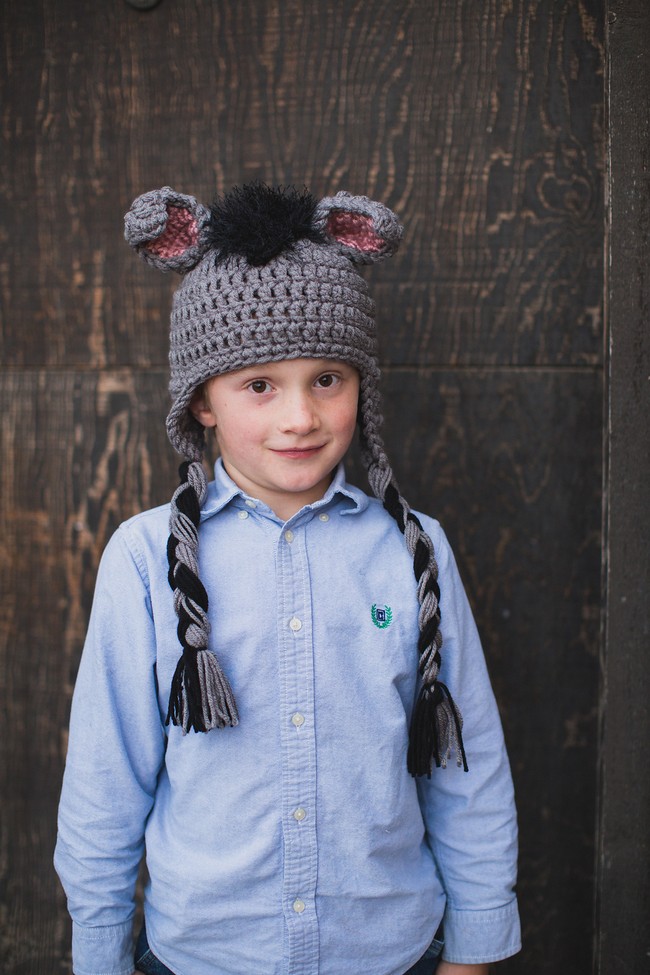 Crochet Donkey Hat Free Pattern