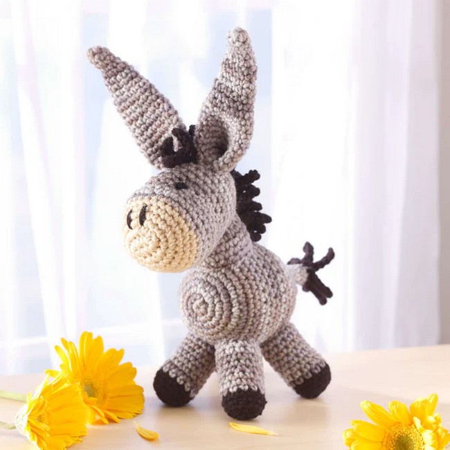 Free Crochet Dearest Donkey Pattern