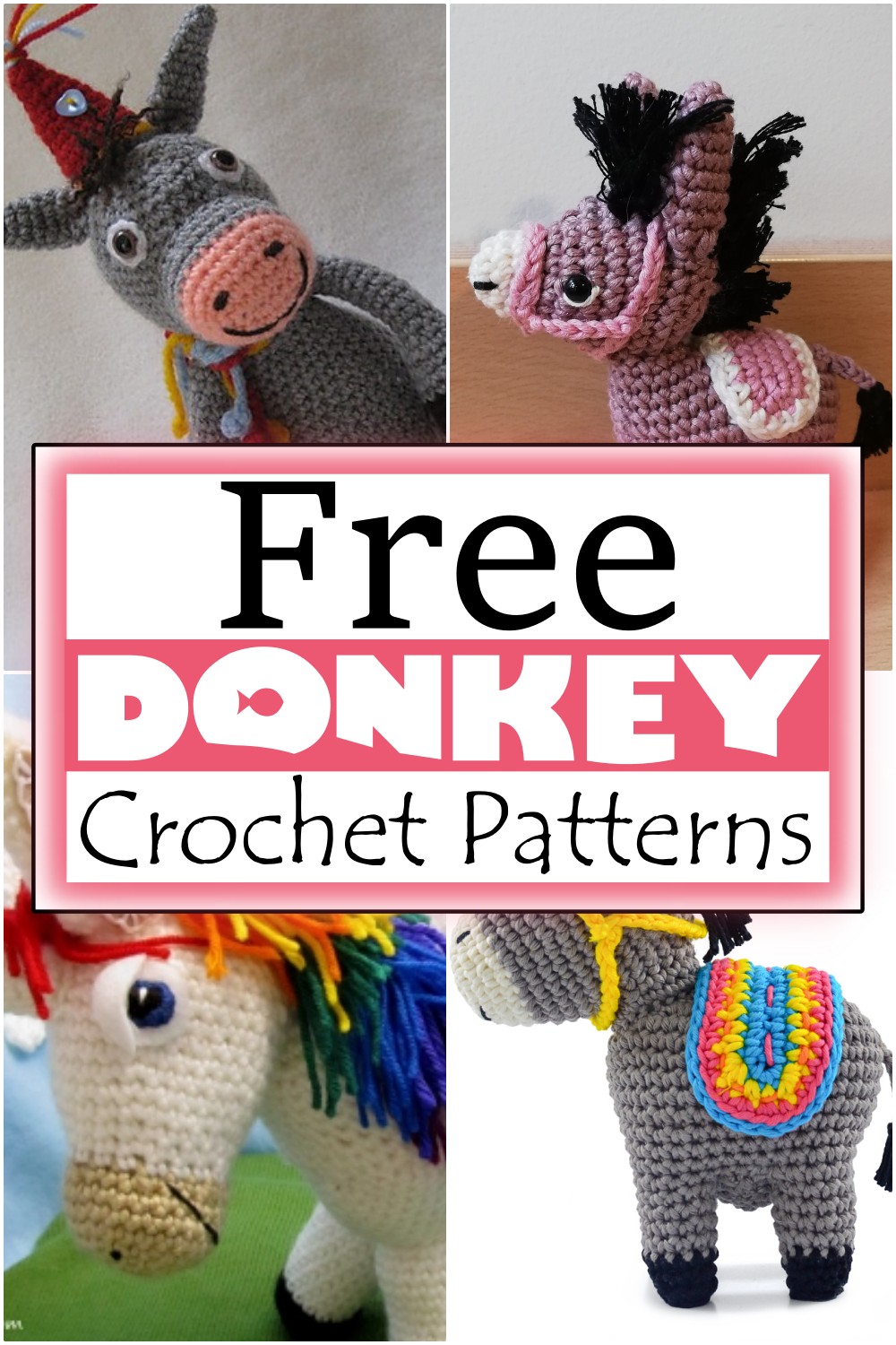 Free Crochet Donkey Patterns