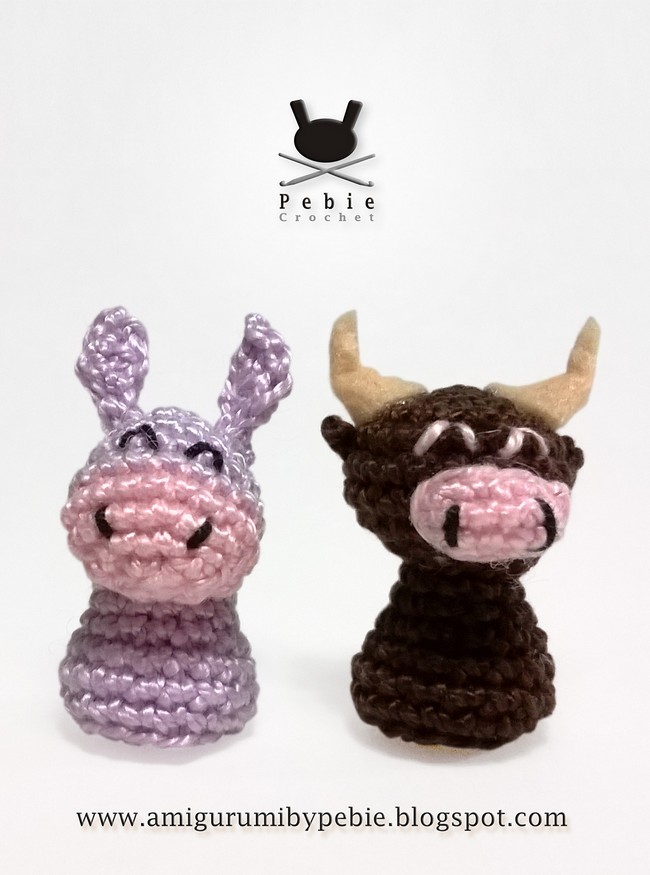 Free Crochet Pattern For Donkey And Ox