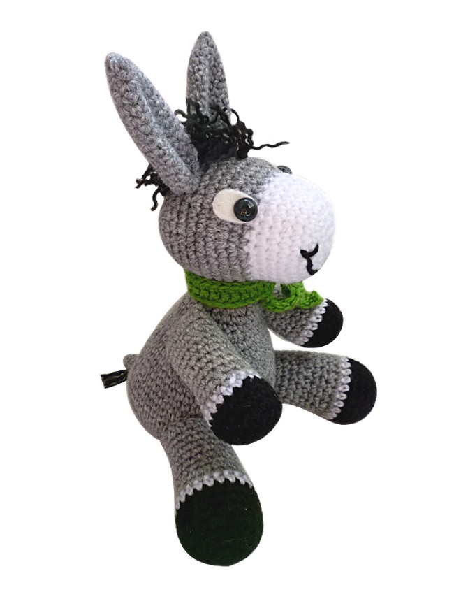 Free Crochet Perki The Donkey Patter