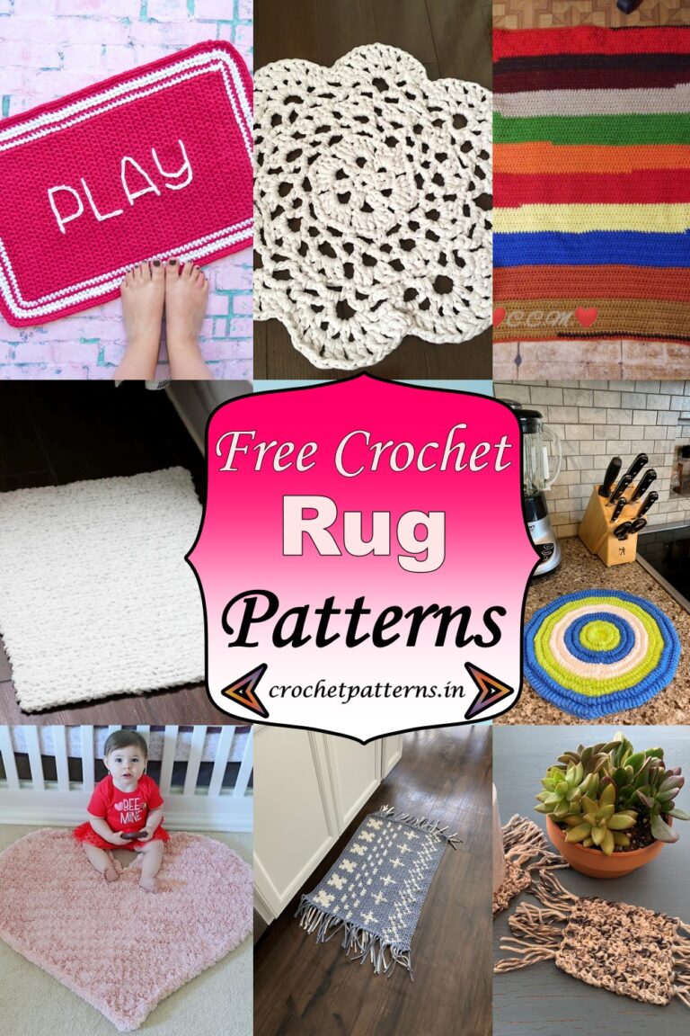 40 Best Free Crochet Rug Patterns In 2022
