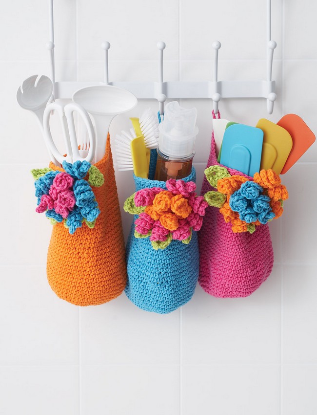 easy to make flower Baskets