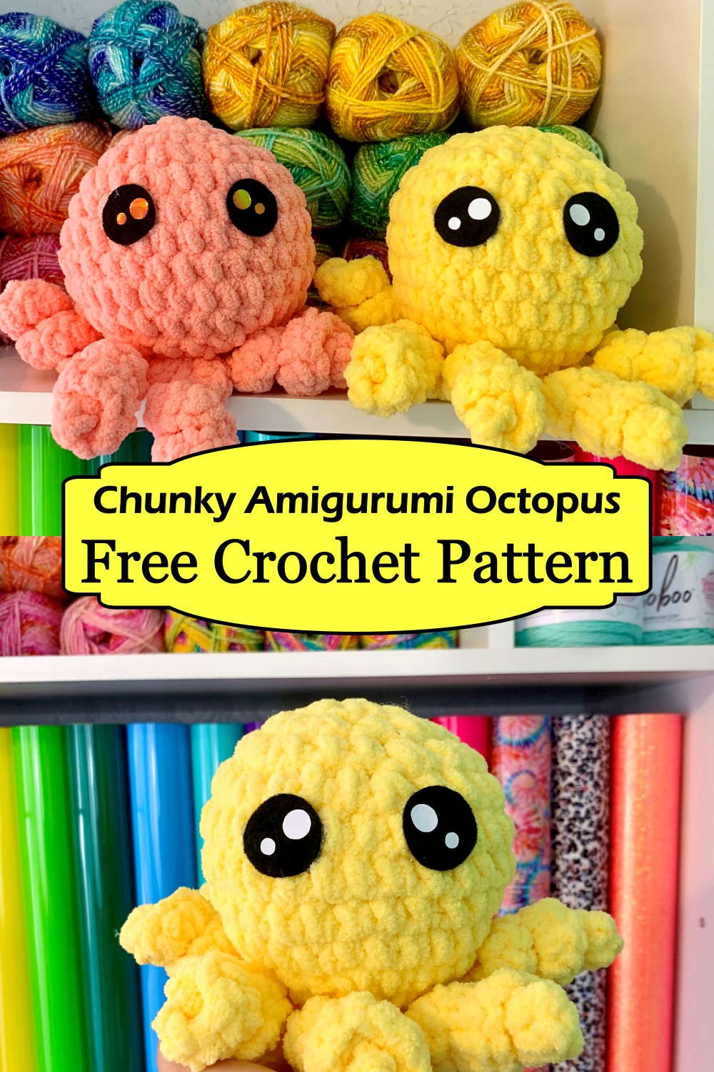 Chunky Amigurumi Octopus