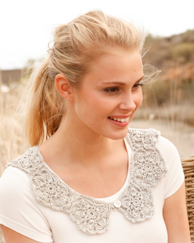 Crochet Drops Collar