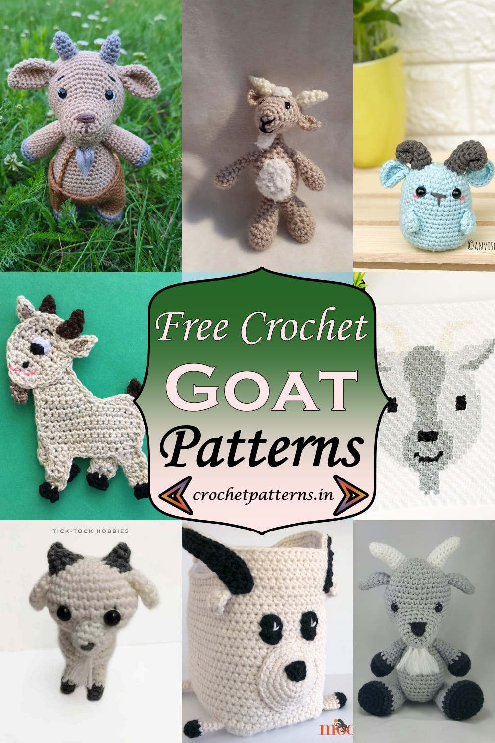 Crochet Goat Patterns 1