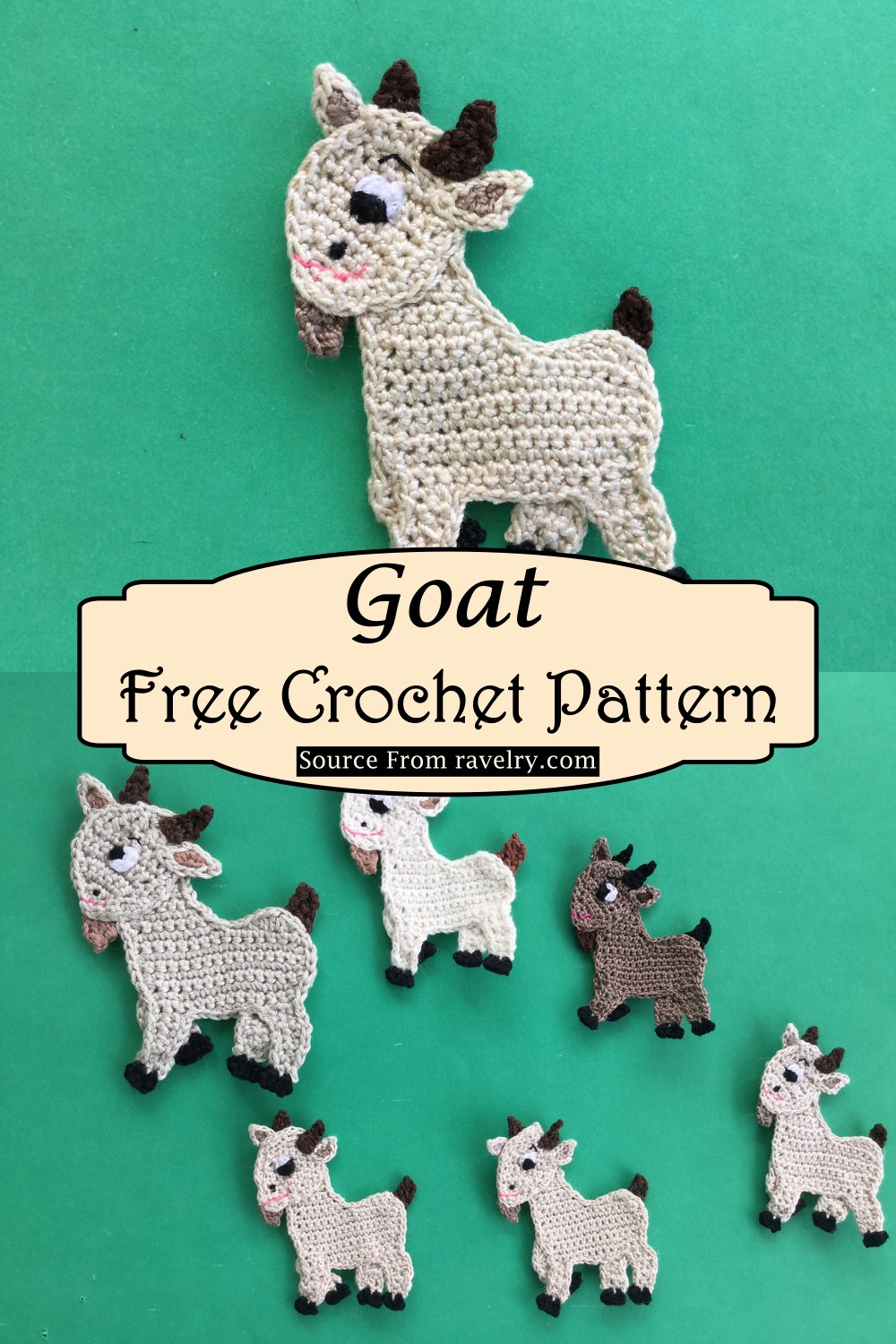 Crochet Goat