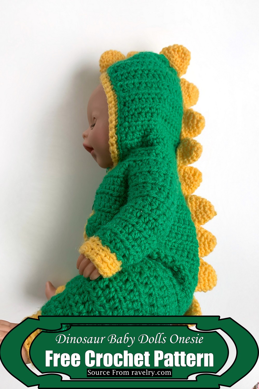 Dinosaur Baby Dolls Onesie