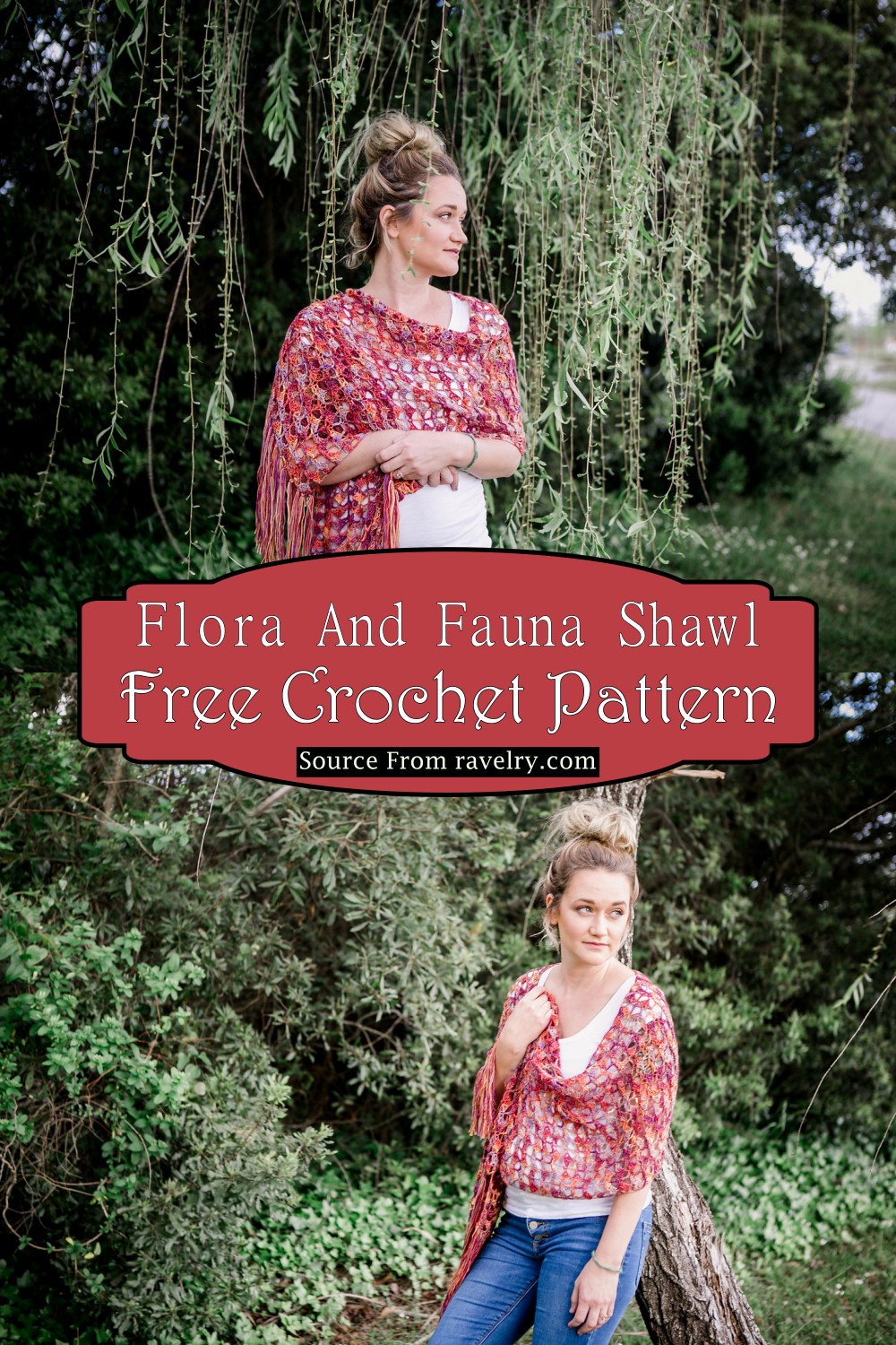 Flora And Fauna Shawl Crochet Pattern