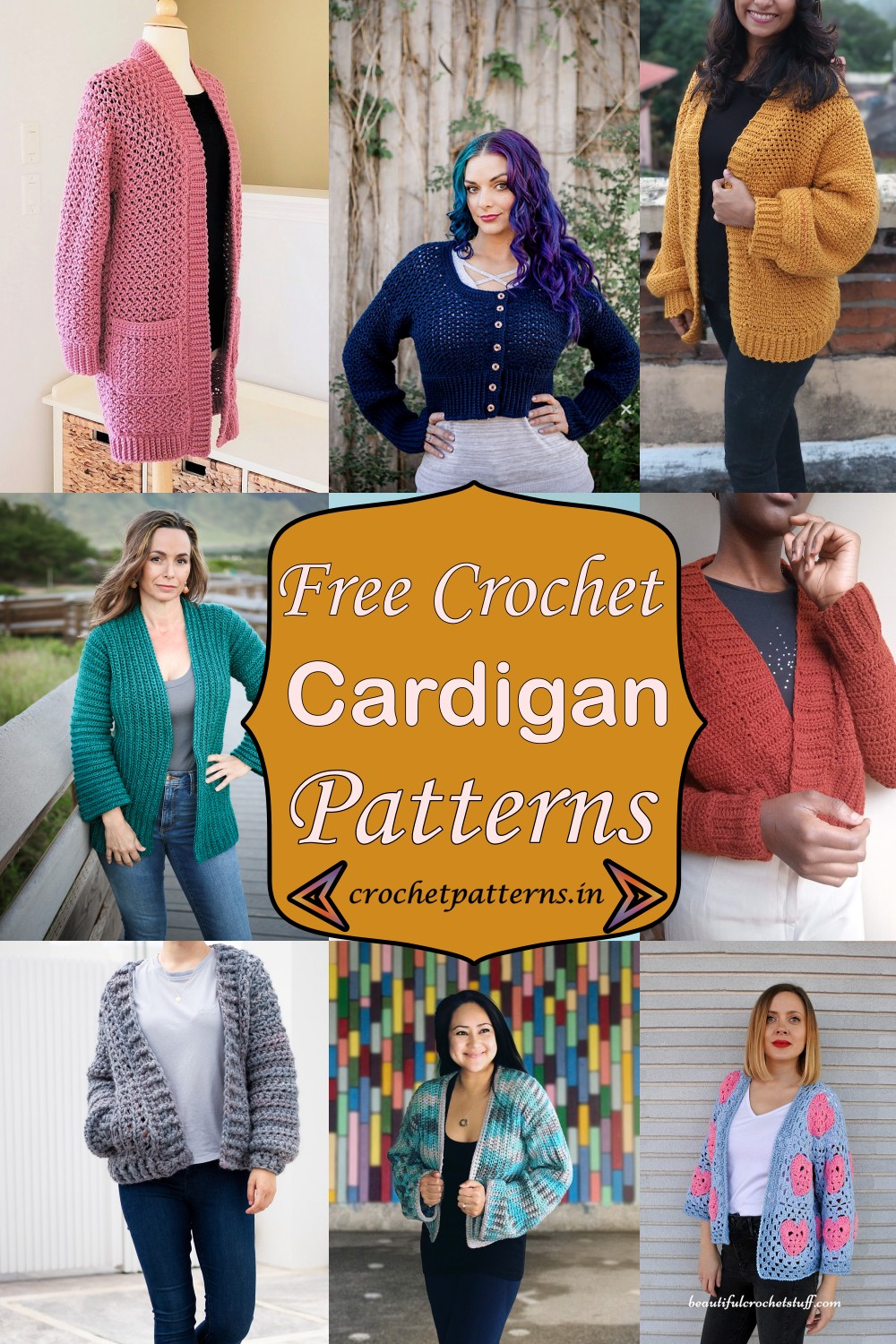 Free Crochet Cardigan Patterns